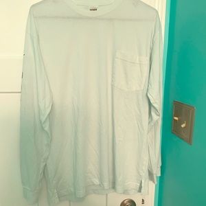 Light Blue Pink Long Sleeve